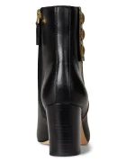 Lauren Ralph Lauren Кожени боти Kenndi Bt Hl в черно с дебел ток 802980065001