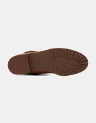 Lauren Ralph Lauren Кожени ботуши Collins Tll в кафяво с равна подметка 802974384001