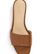 Lauren Ralph Lauren Кожени чехли Everley Sld в кафяво 802959142002