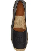 Lauren Ralph Lauren Кожени еспадрили Cameryn Lg 2 в черно 802P04415001