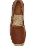 Lauren Ralph Lauren Кожени еспадрили Cameryn Lg 2 в кафяво 802P04415003