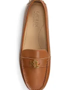 Lauren Ralph Lauren Кожени мокасини Barnsbury в кафяво с равна подметка 802P09040002