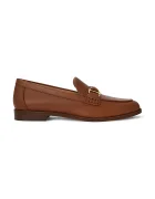 Lauren Ralph Lauren Кожени мокасини Tasha Loafer в кафяво с равна подметка 802P02121002