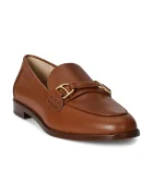 Lauren Ralph Lauren Кожени мокасини Tasha Loafer в кафяво с равна подметка 802P02121002