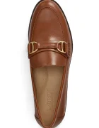 Lauren Ralph Lauren Кожени мокасини Tasha Loafer в кафяво с равна подметка 802P02121002