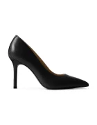 Lauren Ralph Lauren Кожени обувки с тънък ток Lindella II в черно 802P09032001