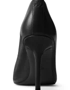 Lauren Ralph Lauren Кожени обувки с тънък ток Lindella II в черно 802P09032001