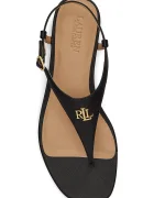 Lauren Ralph Lauren Кожени сандали Everley 2 в черно 802982881002