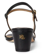 Lauren Ralph Lauren Кожени сандали Laine Md Hl в черно 802P00097001