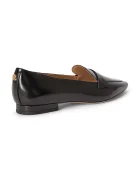 Lauren Ralph Lauren мокасини дамски от кожа Audri Loafer черни 802P16900001
