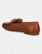 Lauren Ralph Lauren мокасини дамски от кожа Averi III кафяви 802P09041002