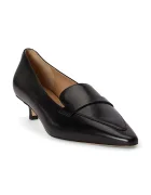 Lauren Ralph Lauren обувки с ток от кожа Frncsa Lf Pp черни 802P16894002