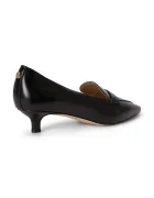 Lauren Ralph Lauren обувки с ток от кожа Frncsa Lf Pp черни 802P16894002