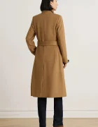 Lauren Ralph Lauren палто дамско с вълна кафяво 297P23444