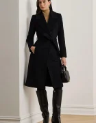 Lauren Ralph Lauren палто с добавена вълна черно 297962169