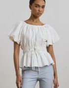 Lauren Ralph Lauren Памучна блуза