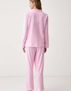 Lauren Ralph Lauren пижама дамска от памук розова I818702