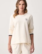 Lauren Ralph Lauren пижама от две части дамска от памук бежова ILN12568