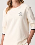 Lauren Ralph Lauren пижама от две части дамска от памук бежова ILN12568