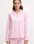 Lauren Ralph Lauren пижама от две части дамска от памук розова ILN92315