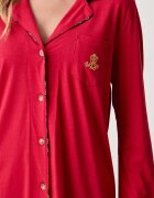 Lauren Ralph Lauren пижама от две части дамска с памук червена ILN92561F