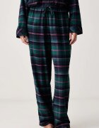 Lauren Ralph Lauren пижама от две части дамска с памук зелена ILN92551F