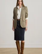 Lauren Ralph Lauren пола тип молив от деним синя 200P14644