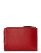 Lauren Ralph Lauren портфейл дамски от кожа червен 432P16735