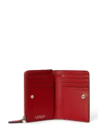Lauren Ralph Lauren портфейл дамски от кожа червен 432P16735