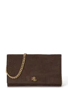 Lauren Ralph Lauren портфейл дамски от кожа кафяв 432P18552
