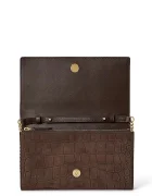 Lauren Ralph Lauren портфейл дамски от кожа кафяв 432P18552