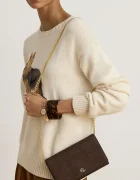 Lauren Ralph Lauren портфейл дамски от кожа кафяв 432P18552