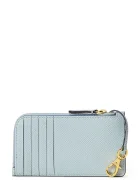 Lauren Ralph Lauren портфейл дамски от кожа син 432P10422