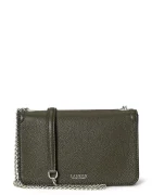 Lauren Ralph Lauren портфейл дамски от кожа зелен 432977374