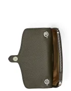 Lauren Ralph Lauren портфейл дамски от кожа зелен 432977374