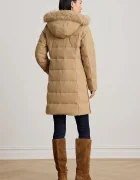 Lauren Ralph Lauren пухено яке дамско кафяво 297957509