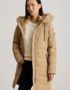Lauren Ralph Lauren пухено яке дамско кафяво 297957509