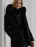 Lauren Ralph Lauren Пухено яке в черно зимен модел 297962420