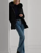 Lauren Ralph Lauren Пухено яке в черно зимен модел 297962420
