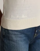 Lauren Ralph Lauren пуловер с къси ръкави дамски с модал бежов 200P14055