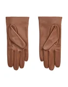 Lauren Ralph Lauren ръкавици дамски от вълнена материя оранжеви 454P23590