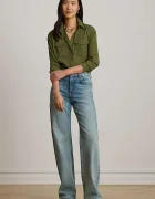 Lauren Ralph Lauren риза дамска зелена 200P10130