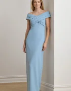 Lauren Ralph Lauren Рокля синя с изчистена шарка 253936391
