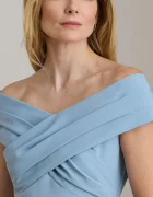 Lauren Ralph Lauren Рокля синя с изчистена шарка 253936391