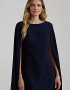 Lauren Ralph Lauren рокля тъмносиня с изчистена шарка 253980921