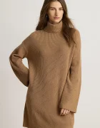 Lauren Ralph Lauren рокля тип пуловер от вълна кафява 200P03457