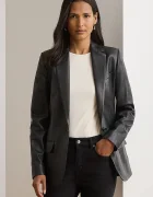Lauren Ralph Lauren сако дамско от кожа черно 200P14038