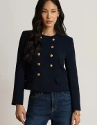 Lauren Ralph Lauren сако с двуредно закопчаване дамско тъмносиньо 200B24610