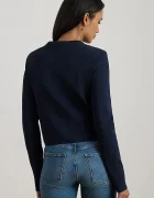 Lauren Ralph Lauren Сако в тъмносиньо с едно копче с изчистен дизайн 200P03460