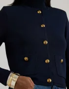 Lauren Ralph Lauren Сако в тъмносиньо с едно копче с изчистен дизайн 200P03460